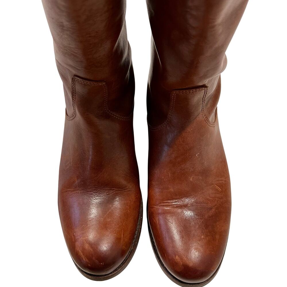 Frye Riding Boot Campus 14L, 8, Saddle - Picture 7 of 13